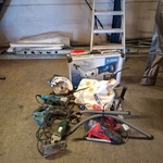Divers elektrisch en accu gereedschap o.a. Makita, Carat