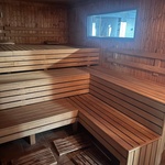 Op gas gestookte Finse sauna, 2020