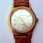 Lincoln goldplated mechanisch horloge