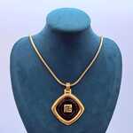 Pierre Balmain goldplated koningscollier