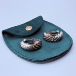 Christian Dior vintage clip-on oorbellen met strass