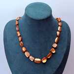 Collier ”Sand Colour Pearl Fragments”