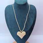 Parel ‘Heart’ collier – Ginzu District