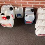 Diverse schoonmaakmiddelen voor professionele afwasmachine, Huchem, 20