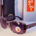 Rayban zonnebril Jackie Ohh tortoise gradient grey