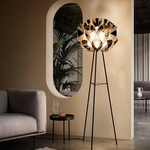Vloerlamp, Slamp, Flora Floor, koper/brons, 50x170cm
