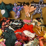 Ca. 92x Badpakken en bikini’s, Cyell, Beachlife, Fantasia, maat 36 t/m