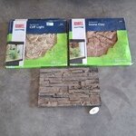 3x Aquarium achterwand, O.a. Juwel