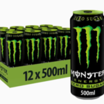 Ca. 100x Energiedrink – 12 pack Monster, Green, Zero