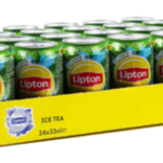 Ca. 100x Ice Tea – 24 pack Lipton, Green, Zero