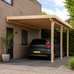 Carport  750x300x270 cm, Wand