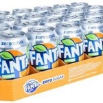 Ca. 50x Fanta – 24 pack, Zero