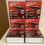 6x Haarfohn Aerova, zwart