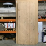 Buitendeur 93,5 x 231,5, licht bruin