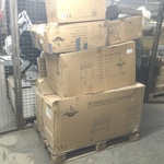 Pallet met Barbecues + haard El Fuego