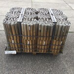 Ca. 24x Rolborders 30 cm hoog, 250 cm lang, Elephant, bruin, geïmpregn