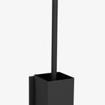 4x WC- borstelhouder, Loft-Game 828994, zwart