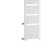 Badkamer radiator 180 x 60 cm Kermi, wit
