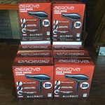Ca. 16x Hairdryer Aerova, Haardroger, zwart/blauw