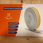 Ca. 80x Tochtband Simple Fix, 36 meter