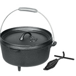 Dutch Oven pan 6,8 liter, El Fuego, AY0463, zwart
