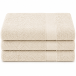 Ca. 36x badlaken, 70/140 500gsm, beige