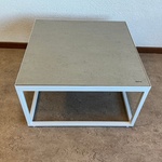 Bijzettafel  SUNS , mat wit