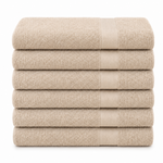 Ca. 60x Handdoek, 50/100 500gsm, beige
