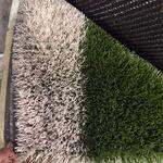 Ca. 18,8m2 Kunstgras, 24 mm hoog, groen, wit