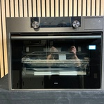 Inbouw combi stoomoven ATAG, CS46121C, blacksteel