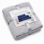 Ca. 14x Handdoekenset 3-delig, Lux-Towels, 3-delig 600gsm, Grijs