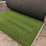 Ca. 22,4m2 Kunstgras, 30 mm hoog, groen