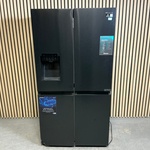 Amerikaanse koelkast  Hisense , RQ760N4SBFE., zwart