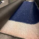 Ca. 16m2 Kunstgras, 10 mm hoog, wit