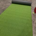 Ca. 65,62m2 Kunstgras, 10 mm hoog, groen