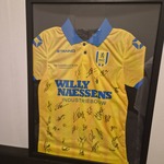 RKC Waalwijk gesigneerd voetbalshirt Eredivisie 2024 met sjaal