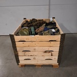 Partij camouflage kleding en uitrusting artikelen, Woodland / KPU /  K