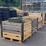 Partij diverse transportkisten