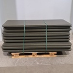 Ca. 17x Kunststof veldtafel