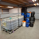 Partij benodigdheden t.b.v. visvoerproduktie