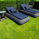 Ligbeddenset Vonato Nureya donker antraciet