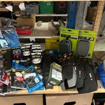 Ca. 30x Fietsaccessoires w.o. verlichting, spatbord, W.o. XLC, SKS