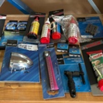Ca. 25x Fiets accessoires en onderhoud, W.o. Union, XLC, Cyclon