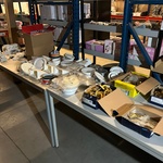 Partij w.o. installatiemateriaal, deurklinken, W.o. E.T.N., Siemens