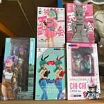 5x Dragon Ball Z/Dragon Ball Gals collectiefiguur