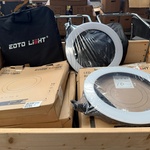 6x Led ring light, EOTO LIGHT