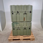 2x Kunststof container, Amazon Cases