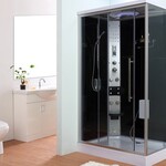 Stoomcabine Vonato RectaTherm Elite Zilver