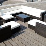 Loungeset Vonato Novella bruin