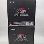 2x Moederbord, MSI, B550 Pro-VDH AMD